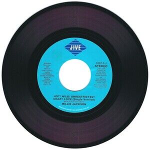 Millie Jackson ‎45 RPM - Hot! Wild! Unrestricted! Crazy Love/Instr. - Jive M-